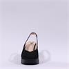 Wonders Naima Platform Bold High Heel - Black Nubuck